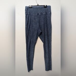 Garage Dark Wash Denim Leggings